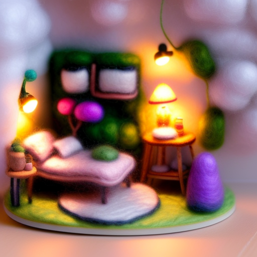 00190-3308205942-miniwool style of a A beautiful and tender (((miniature))) ((bedroom)) with a forest theme, full of flowers and plants, miniatur.png