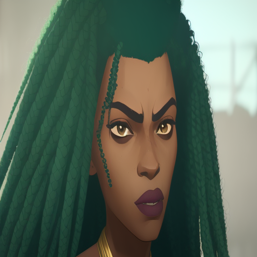 00061-3943020647-a close up photograph of a woman with long green afro hair, leagueofstyle.png