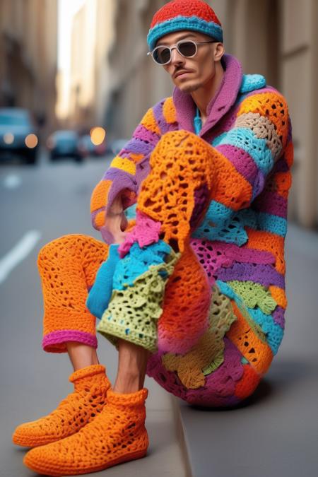 Crocheting outfit Free Stock Photos, Images, and Pictures of Crocheting  outfit