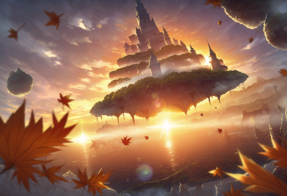 38249-1057239513-floating islands, caustics, depth of field, masterpiece, detailed, waterfall, reflective, fog, foggy, sunset, autumn, lens flare.png