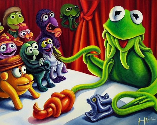 00081-2735848579-A painting of  Cthulhu as a muppet, very detailed, clean, high quality, sharp image, based on H.P Lovecraft stories.JPG