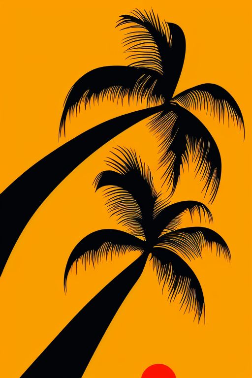 01879-3179096508-illustration of a palm tree on the beach in MalikaFavre style.jpg