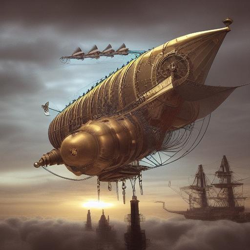 Steampunk Airship Fleet Over a Cloudy Sky.jpg
