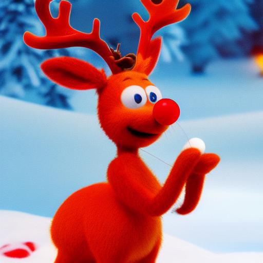 rudolph with red nose in cartoon 8k very detailed.jpg