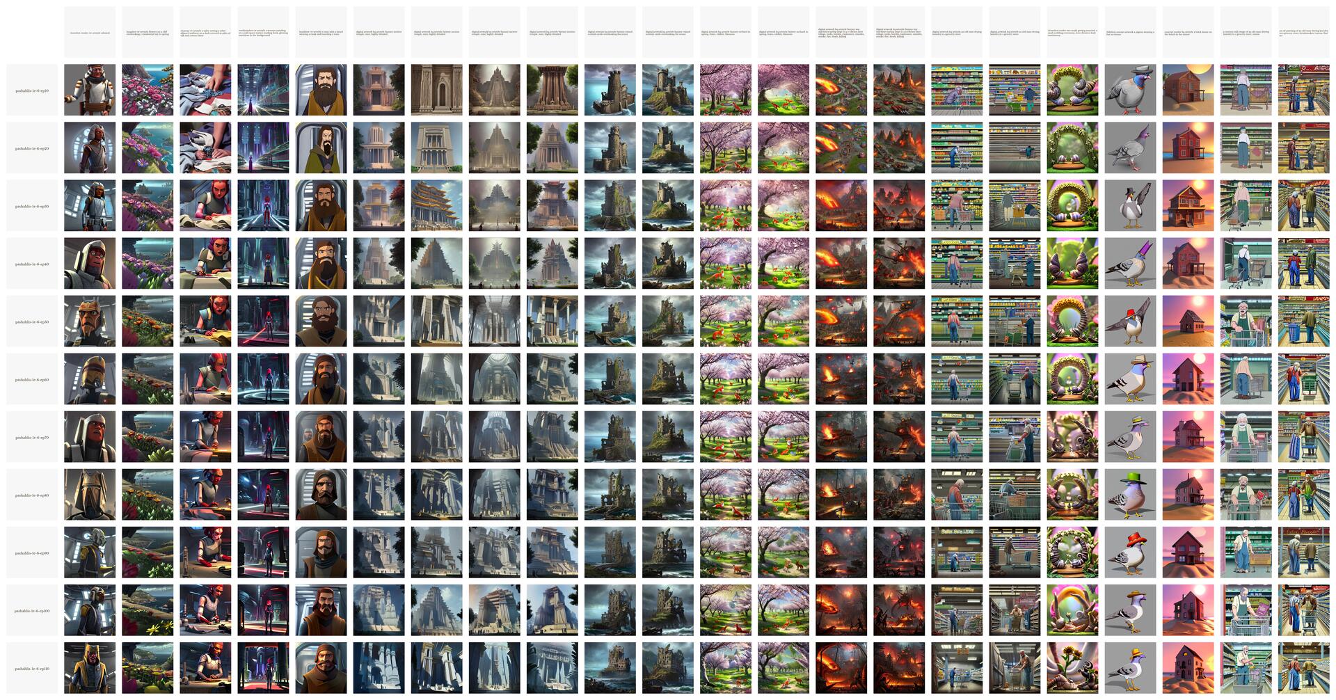 grid of images