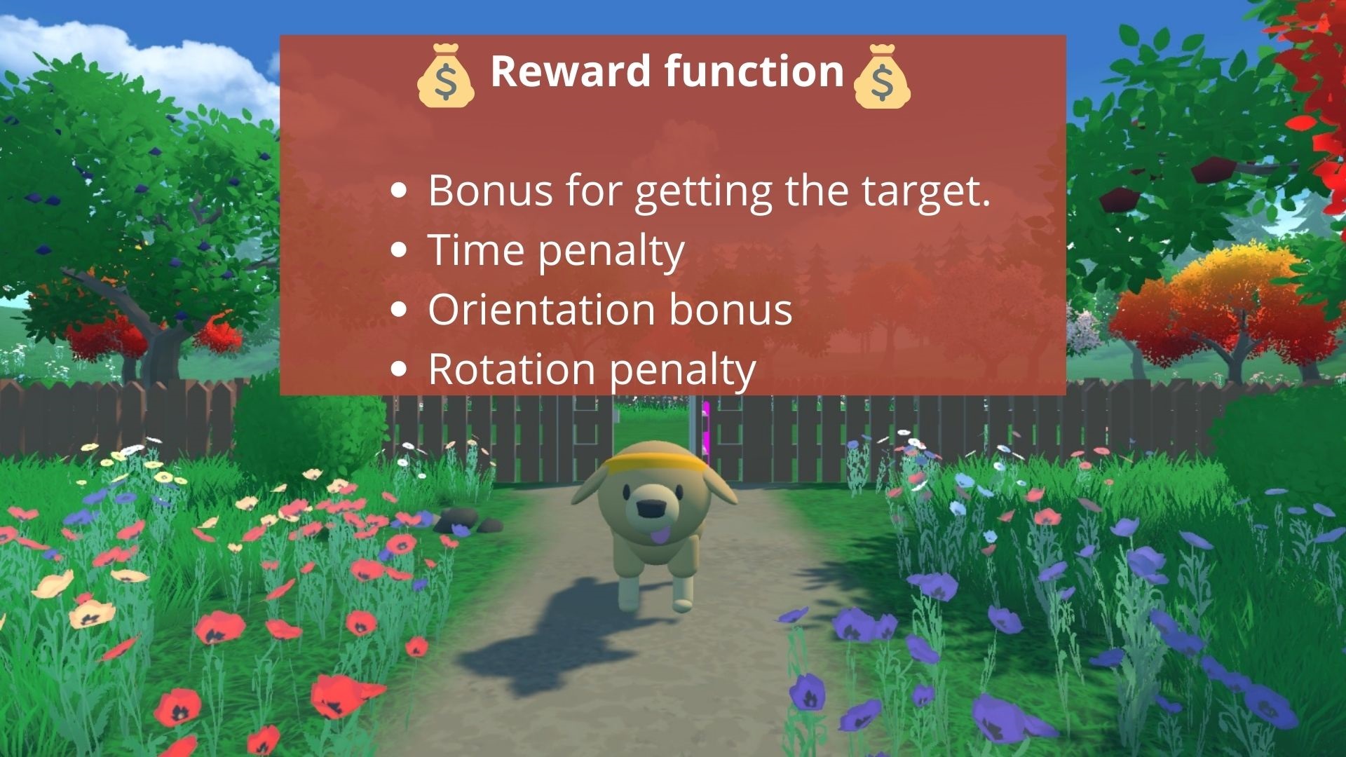 Huggy reward function