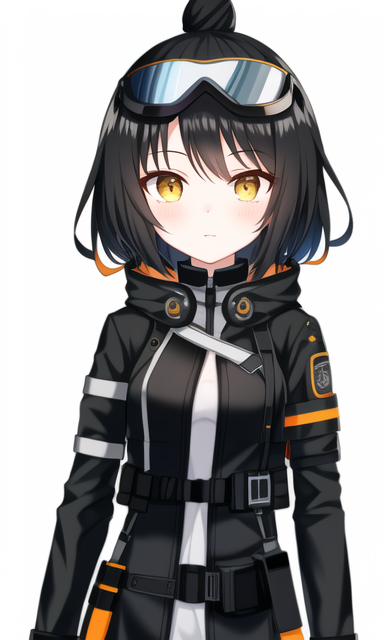 15993-1563796149-masterpiece, best_quality, clear details,1girl, illustration of char-caws standing wearing outfit-null_0.9 , ((cowboy_shot)) ,up.png