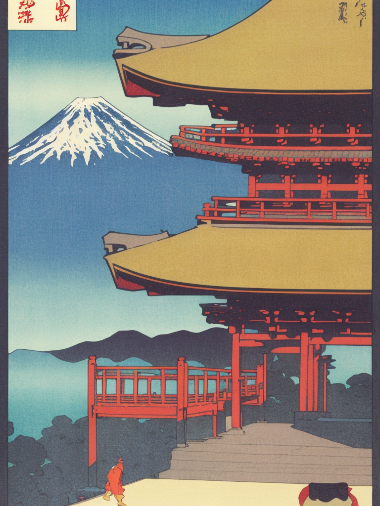 Japan tourism poster