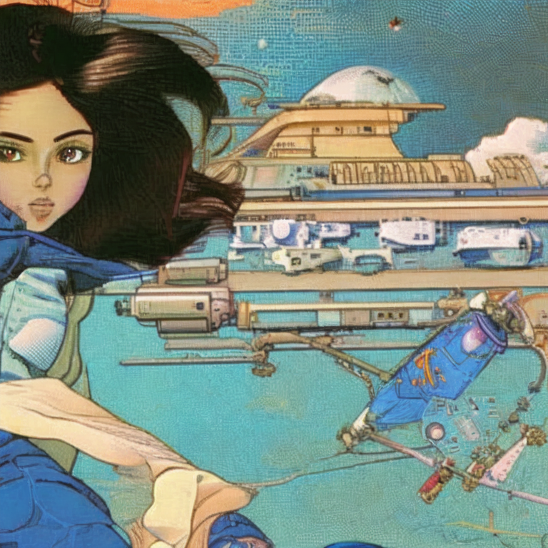 00448-2398948619-a banner from an article about Gally on an advanced civilisation spacecraft with planet earth in the background by moebius.png