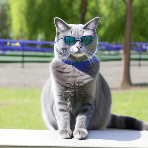 a_cat_wearing_glasses_at_a_park.png