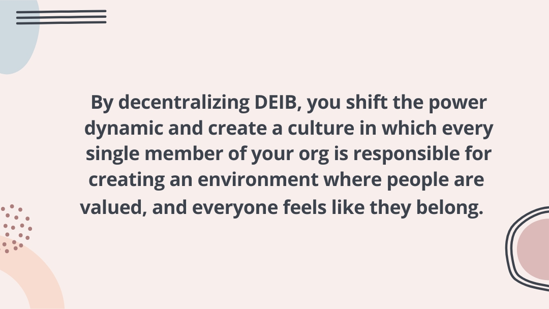 Decentralized DEIB 2