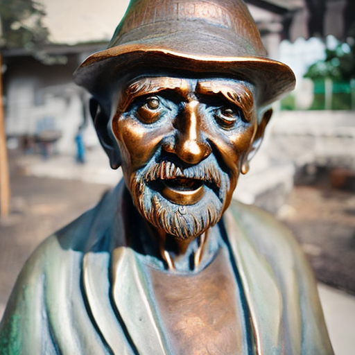 ddpm_a_bronze_statue_of_an_old_man.png