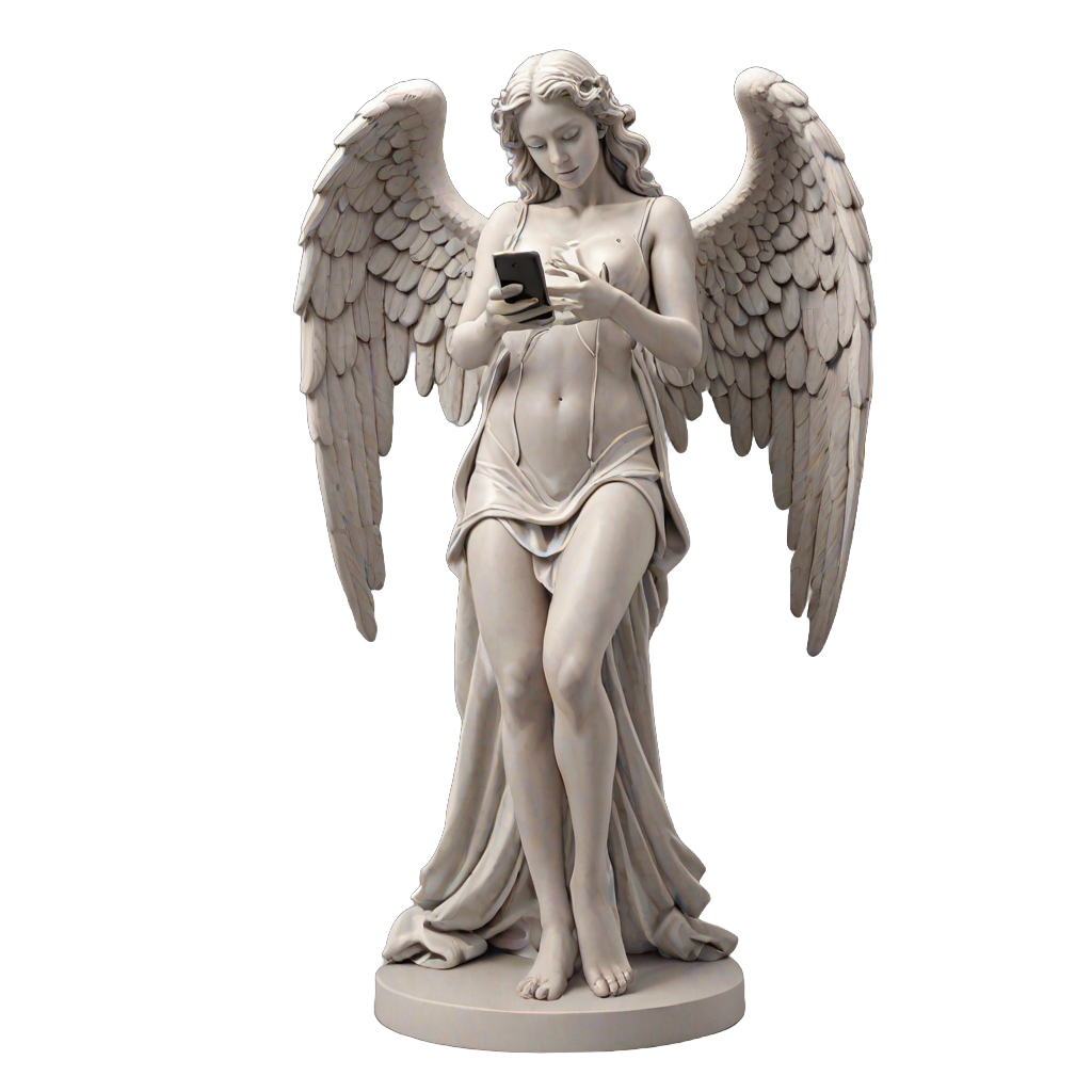 lewd_statue_of_an_angel_texting_on_a_cell_phone_rgba.png