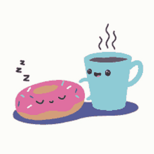 Coffee And Donut.gif